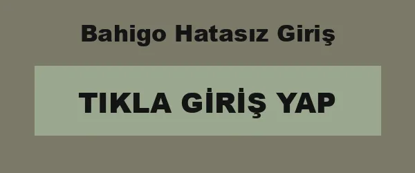 Bahigo Hatasız Giriş infografik
